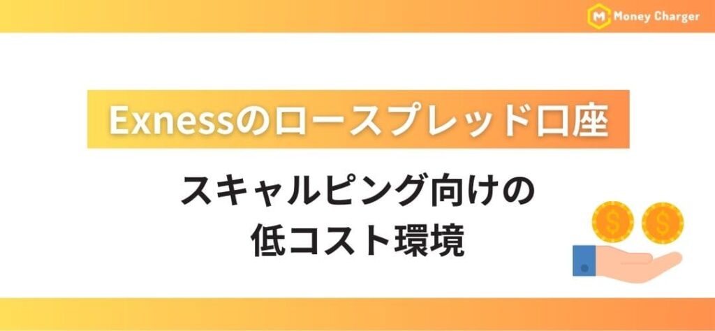 Exnessのロースプレッド口座|スキャルピング向けの低コスト環境