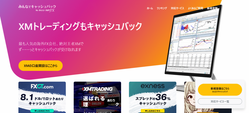 みんなでキャッシュバック