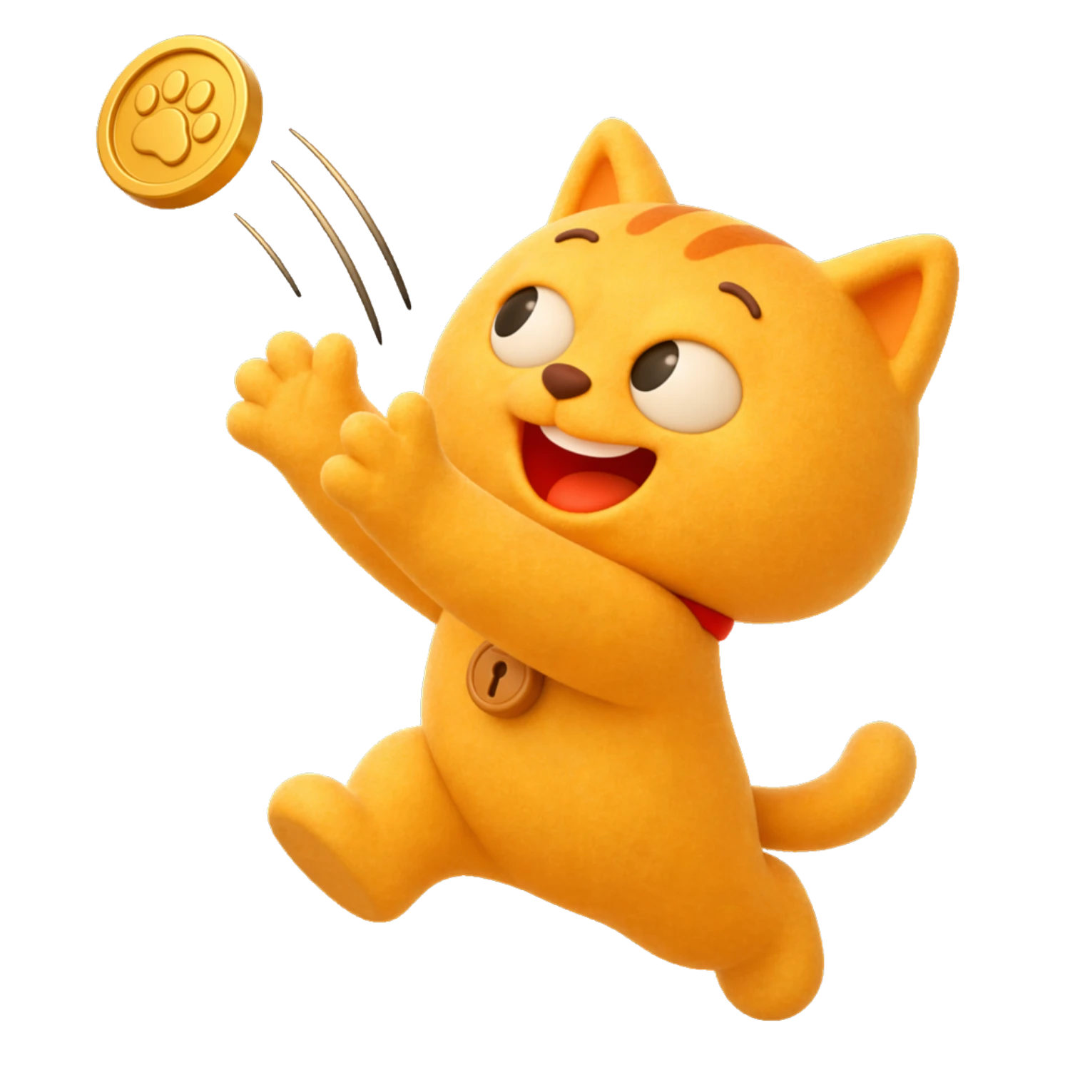 Kucing Manecha menerima syiling