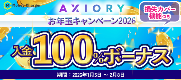 【AXIORY】高达100%存款红利，2026新年好礼活动
