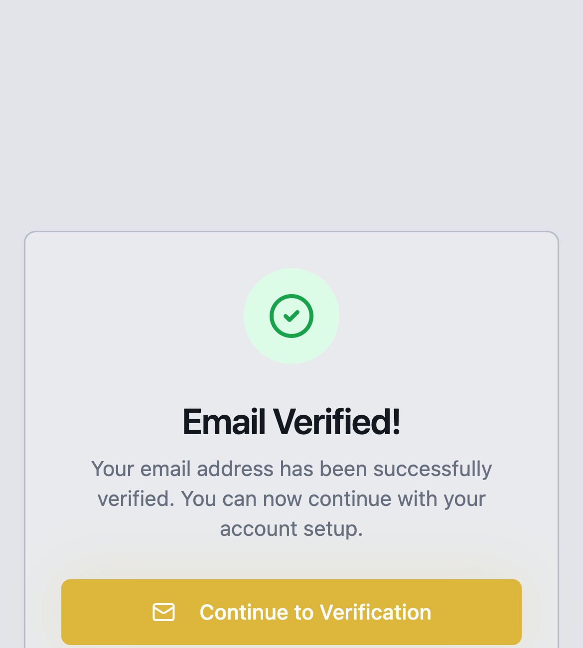 Mở tài khoản AxonMarkets: Hoàn tất xác minh email qua liên kết trong email