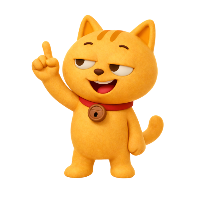 MC Cat Announcement Pose