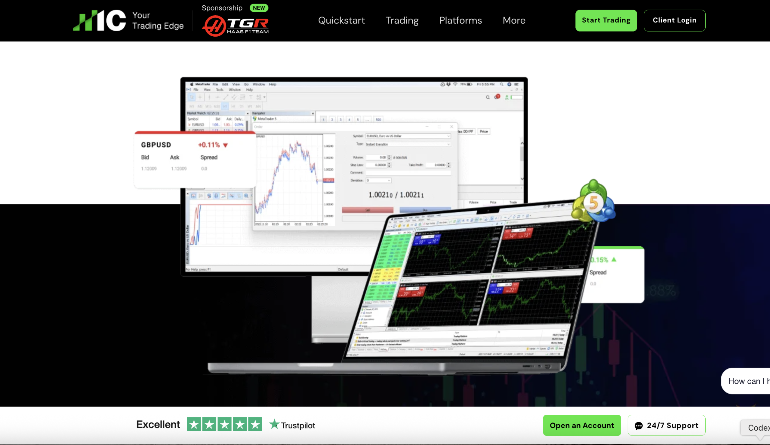 MT4・MT5・cTrader・TradingViewの4プラットフォーム対応