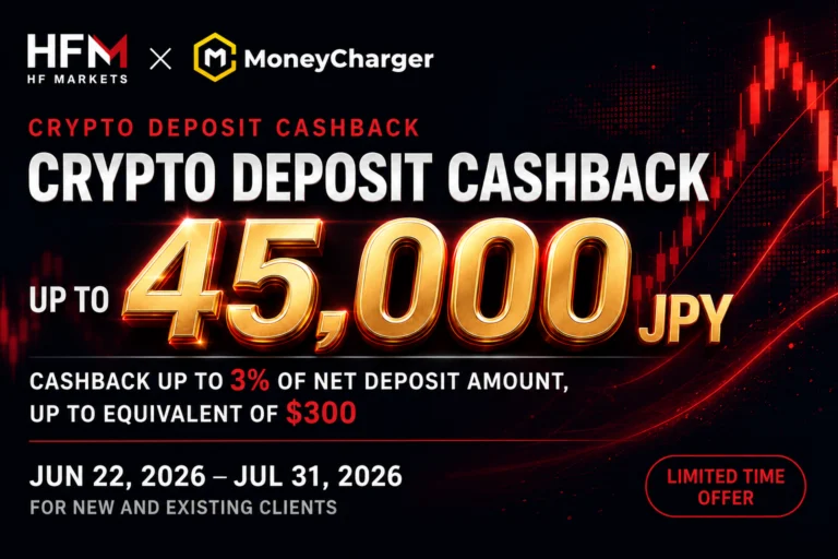 [HFM] Promosi Pulangan Tunai Deposit Mata Wang Kripto