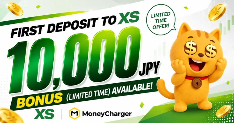 Terima bonus kira-kira $62.50 (sekali sahaja) dengan deposit pertama anda ke XS