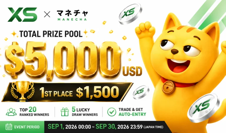 Kolaborasi XS x MoneyChat: Pertempuran Pulangan Tunai $5,000